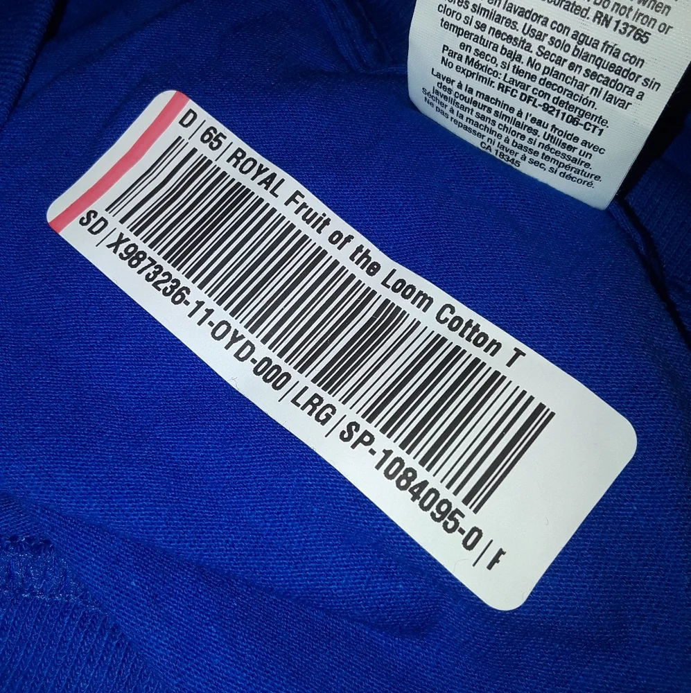 Rolling Stones 2020 Royal Blue Concert T-shirt
